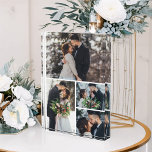 4-Photo Collage Custom Photo Block<br><div class="desc">4-Photo Collage Personalised design.</div>