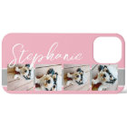 4 Photo Collage Film Strip Name - CAN edit COLOR