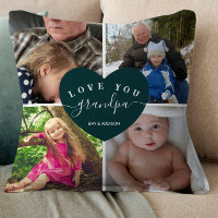 4 Photo Collage Grandpa Gifts Personalised Family