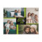 4 Photo collage green black Peace Love Joy