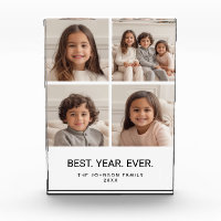 4 Photo Collage Minimalist - Best Year Ever