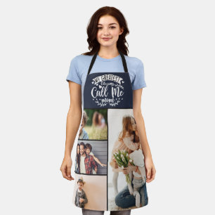 4 photo collage mum keepsake mothers day apron