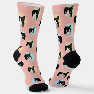 4 Photo Collage Template Make Your Own Fun Pet Socks