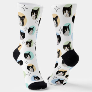 4 Photo Collage Template Make Your Own Fun Pet Socks