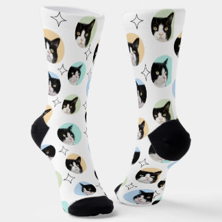 4 Photo Collage Template Make Your Own Fun Pet Socks