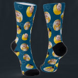 4 Photo Collage Template Make Your Own Fun Socks<br><div class="desc">4 Photo Collage Template Make Your Own Fun pair of socks from Ricaso - With scattered love heart details - available in different colours in store</div>