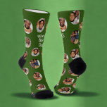 4 Photo Collage Worlds Best Dad Socks<br><div class="desc">4 Photo Collage Template Make Your Own Fun pair of socks - featuring the words ' Worlds Best Dad' perfect for fathers day or any day to show how much you love your father - socks from Ricaso - available in different colours in store</div>