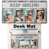 4 photo keep smiling grey white