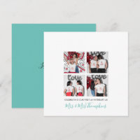 4 photo LGBT Love Wife First Anniversary Teal