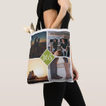4 Photo Personalised Collage Monogrammed Tote Bag<br><div class="desc">Make Your Own Unique 4 Photo Personalised Collage Monogrammed tote bag from Ricaso - available in a range of colours</div>