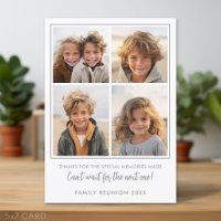 4 Photos - Family Reunion Memories