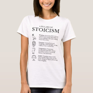 4 Pillars Of Stoicism T-Shirt