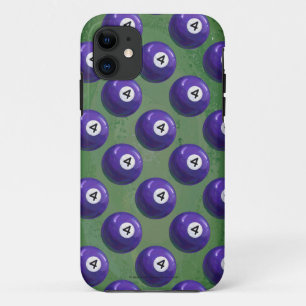 4 Pool Ball Pattern Case-Mate iPhone Case