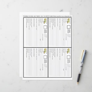 4 School Bus Passes For Students & Pick Up Person