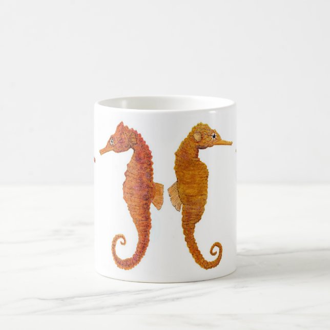4 Sea Horses Mug (Center)