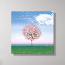 4 Seasons 4 panels SPRING art canvas print