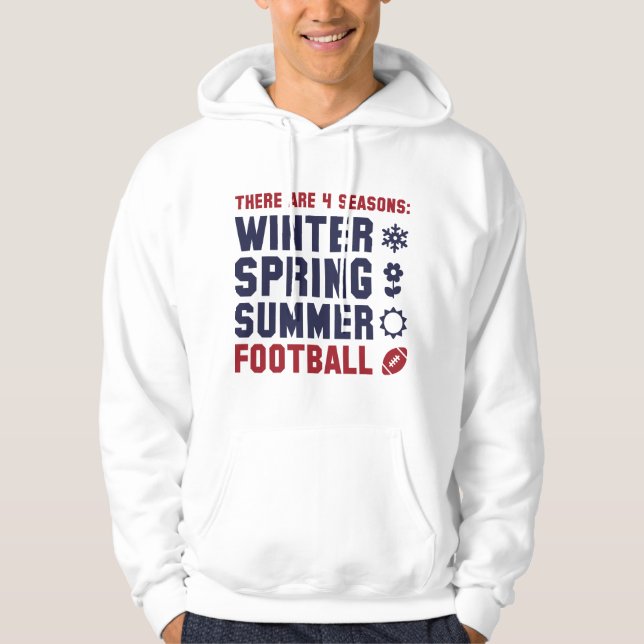 4 Seasons Football Hoodie (Front)
