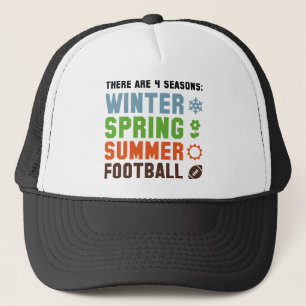 4 Seasons Football Trucker Hat