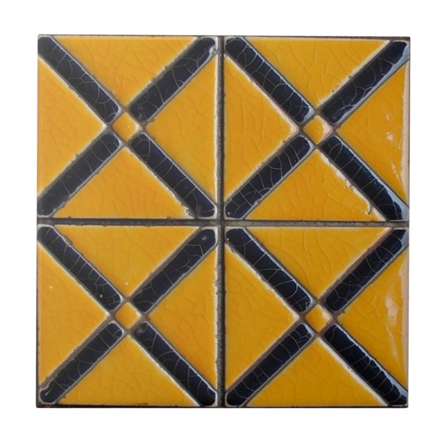 4 Square X Ceramic tile (Front)