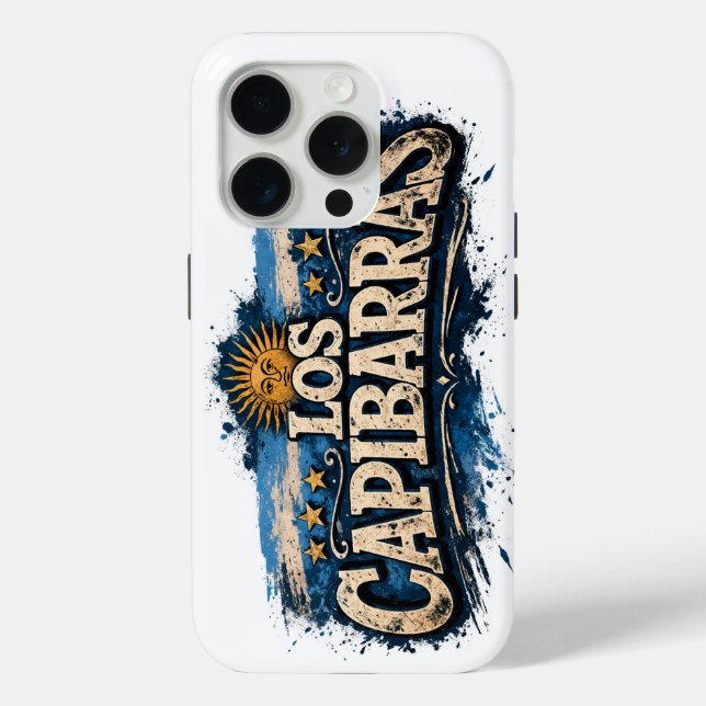 4-star Capibarras Hotel Case-Mate iPhone Case (Back)