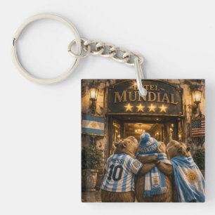 4-star Capibarras Hotel Key Ring