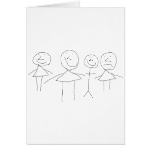 4 Stick Figures