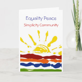 4 testimonies Greeting Card
