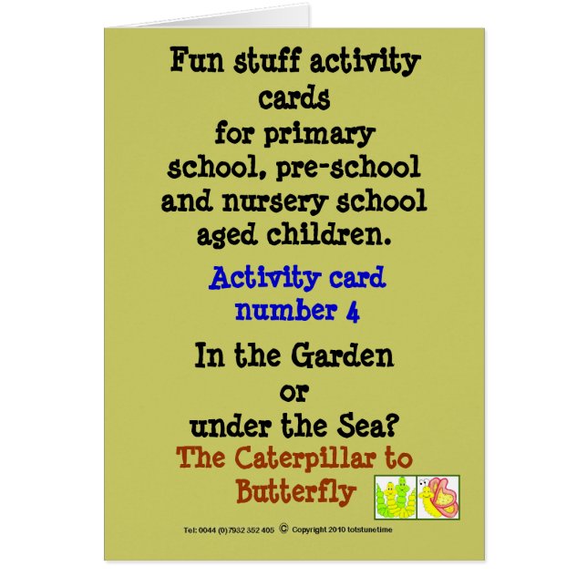 4 The caterpillar to butterfly (Front)