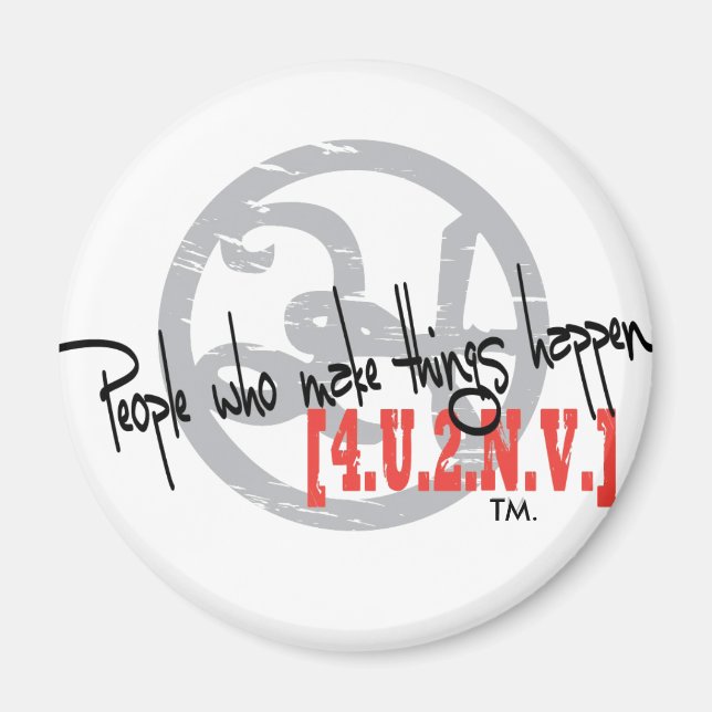 4.U.2.N.V magnet (Front)