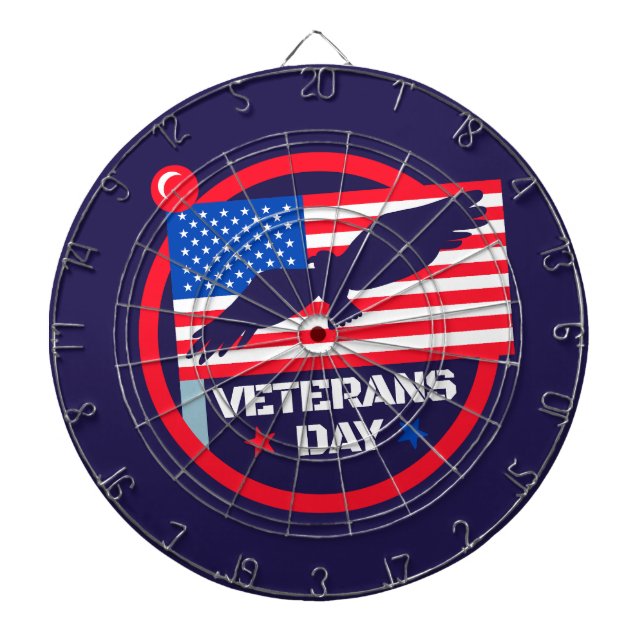 #4 Veterans Dart Board  (Front)