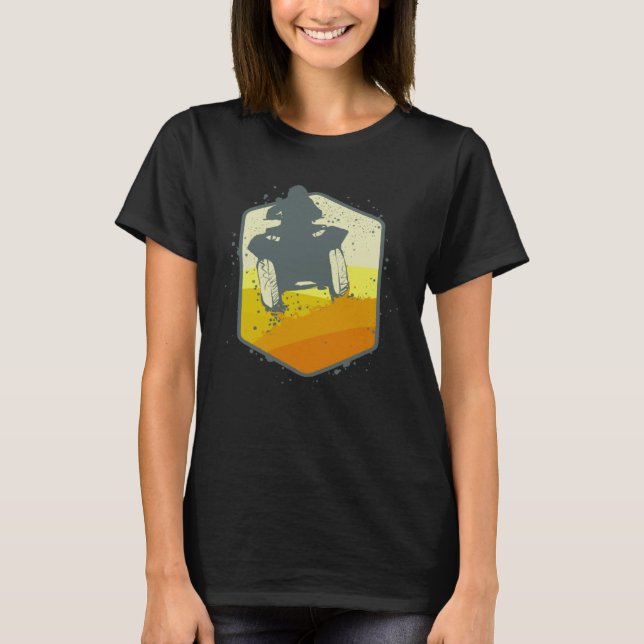 4 Wheeler and Quad ATV Brap T-Shirt (Front)