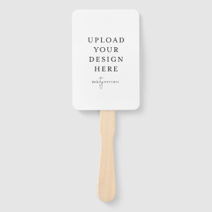 4" x 6" Fan Wedding Program