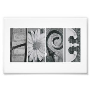 4 x 6 Hope Alphabet Letter Photography Photo Print