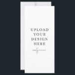 4" x 9" Flat Card - Portrait<br><div class="desc">Customise your design in Templett. After you are done editing,  download your file in a JPG format (don't forget to turn on the bleed option). Upload your design here by clicking on the blue "Personalise" button.</div>