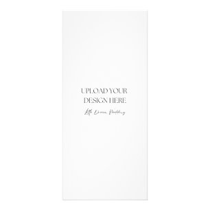 4 x 9 inch Glossy Double Sided Card