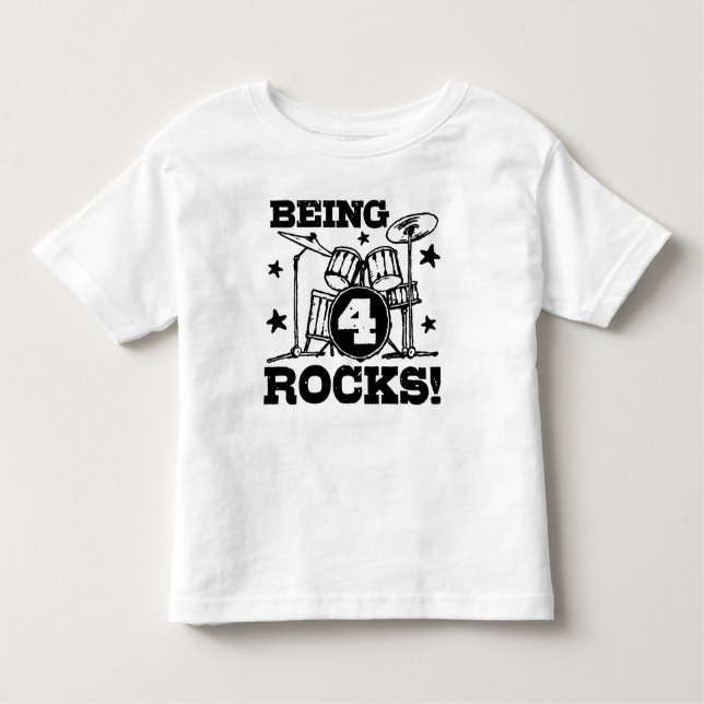 4 Year Old Toddler T-Shirt (Front)