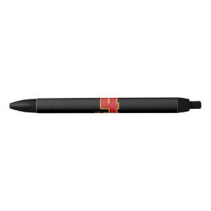 4 Years Old Birthday Boy Gifts Firefighter Black Ink Pen