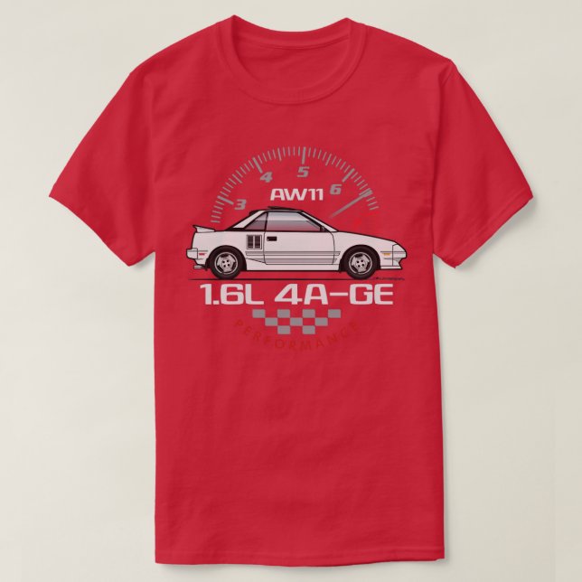 4AGEWhite T-Shirt (Design Front)