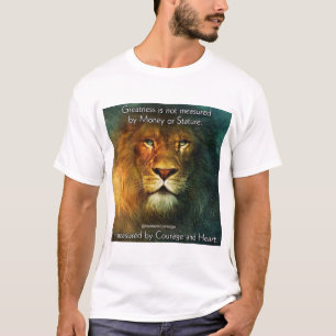 4biddenknowledge Courage and Heart T-Shirt