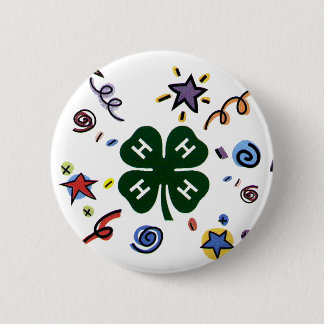 4H! 6 CM ROUND BADGE