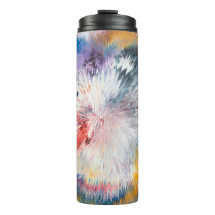 4K oil painting. Colorful creative abstraction. ab Thermal Tumbler