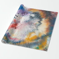 4K oil painting. Colorful creative abstraction. ab