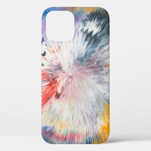 4K oil painting. Colourful creative abstraction. a iPhone 12 Case