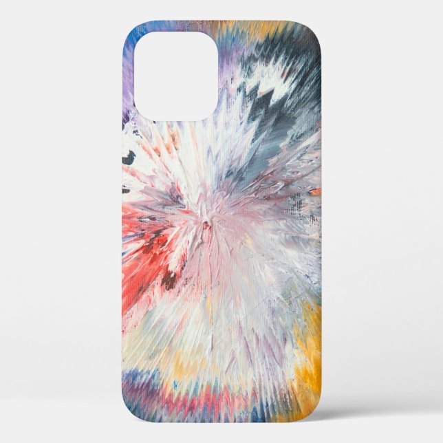 4K oil painting. Colourful creative abstraction. a Case-Mate iPhone Case (Back)