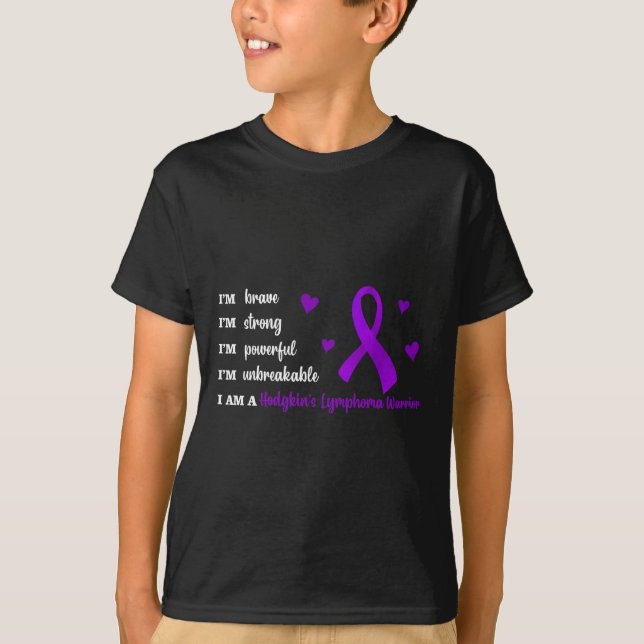 4koA Ribbon Blue Hydrocephalus Warrior Cancer Awar T-Shirt (Front)