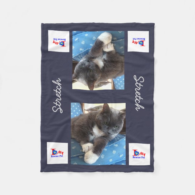 4PetRescue Fleece Blanket (Front)