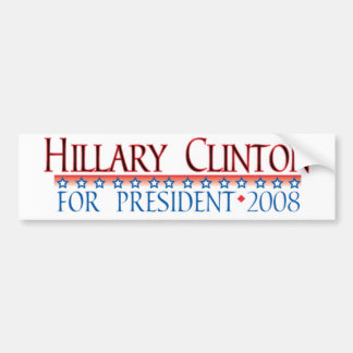 4prez-clinton bumper sticker