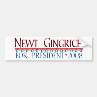 4prez-gingrich bumper sticker