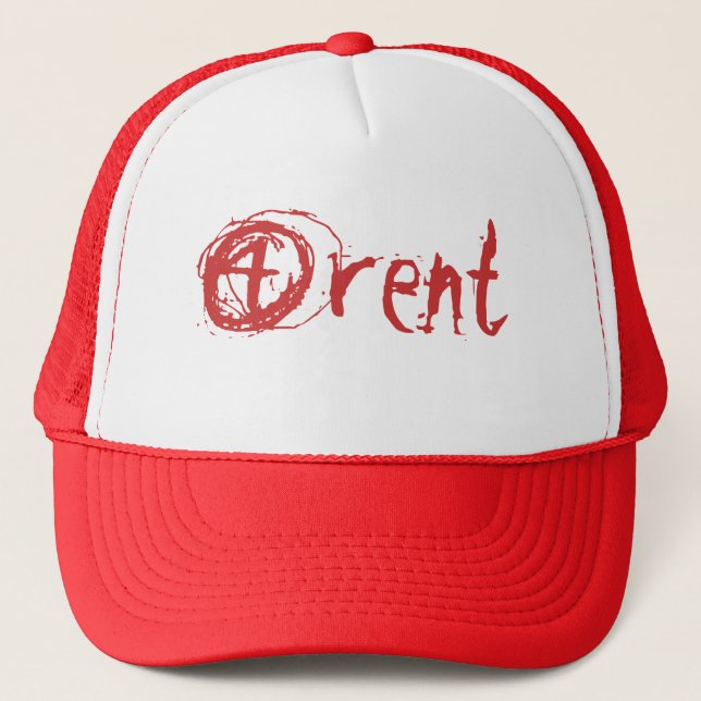 4rent trucker hat (Front)