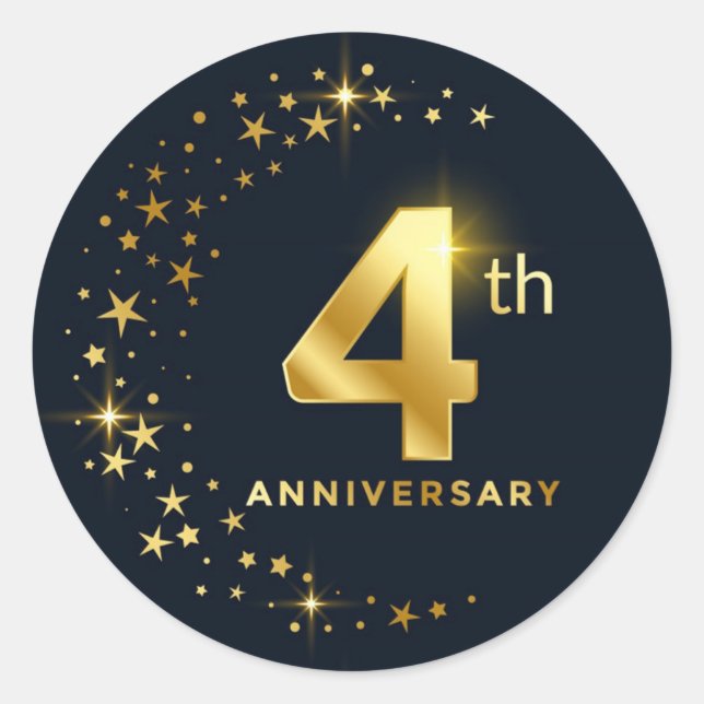 4th Anniversary Envelope Seal  (Front)